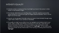 Light - Intensity