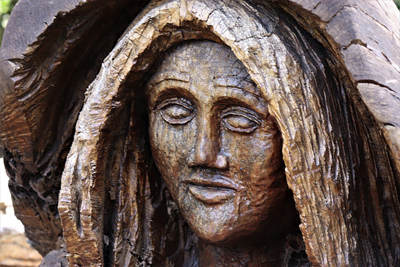 Joe - Face in wooden sculpture(1)