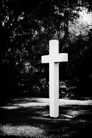 Ron B&W Cross